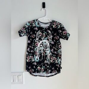 Rags Girl’s Size 7/8Y Cool Artsy T-shirt Cotton Modal Blend